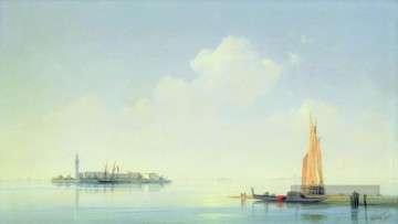 venise Tableau Peinture - le port de Venise l’île de san georgio Ivan Aivazovsky